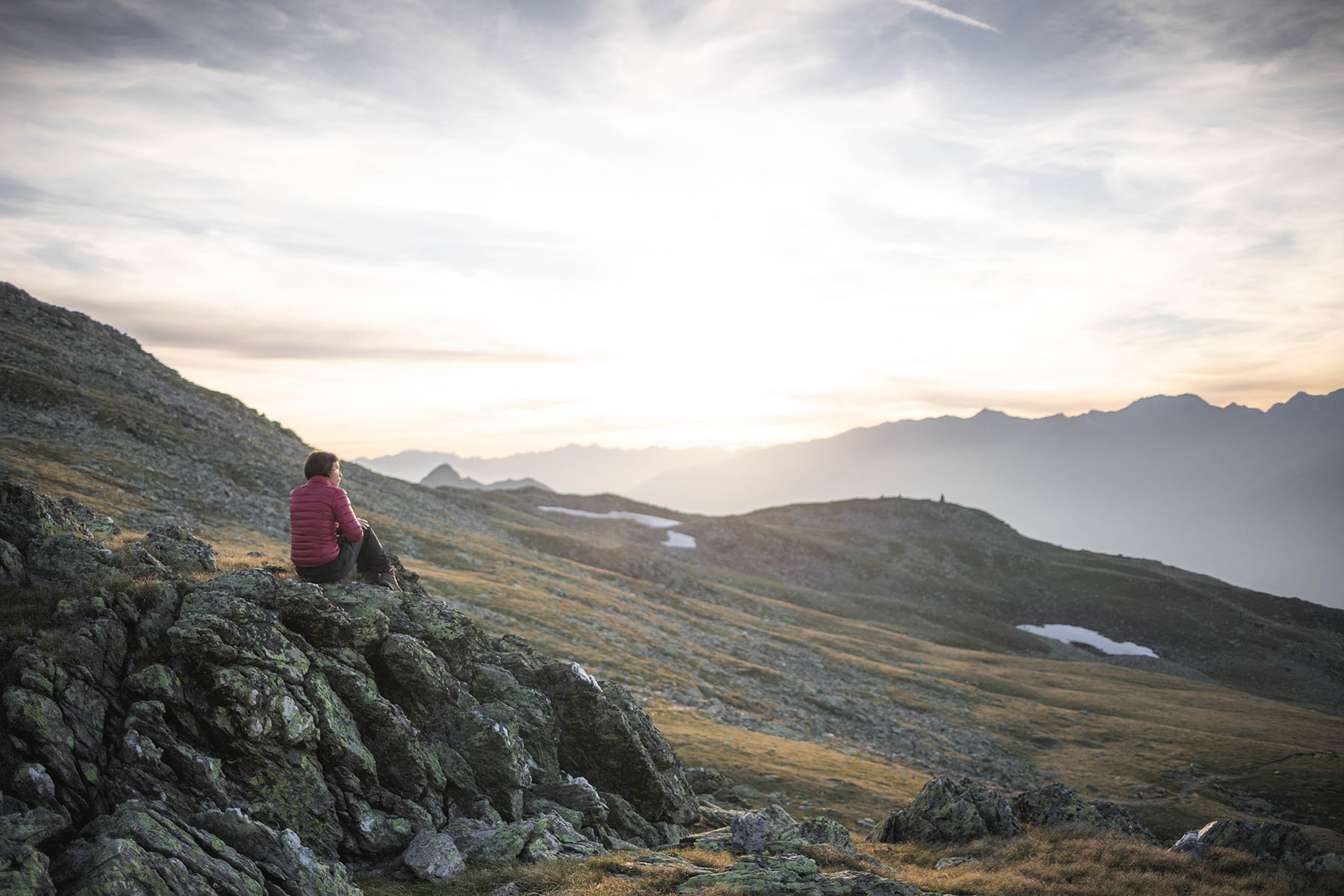 Sonnenuntergang Wanderung