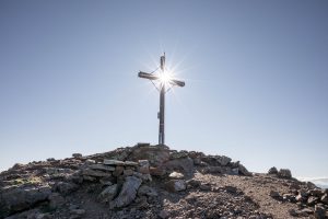 Gipfelkreuz am Gleck