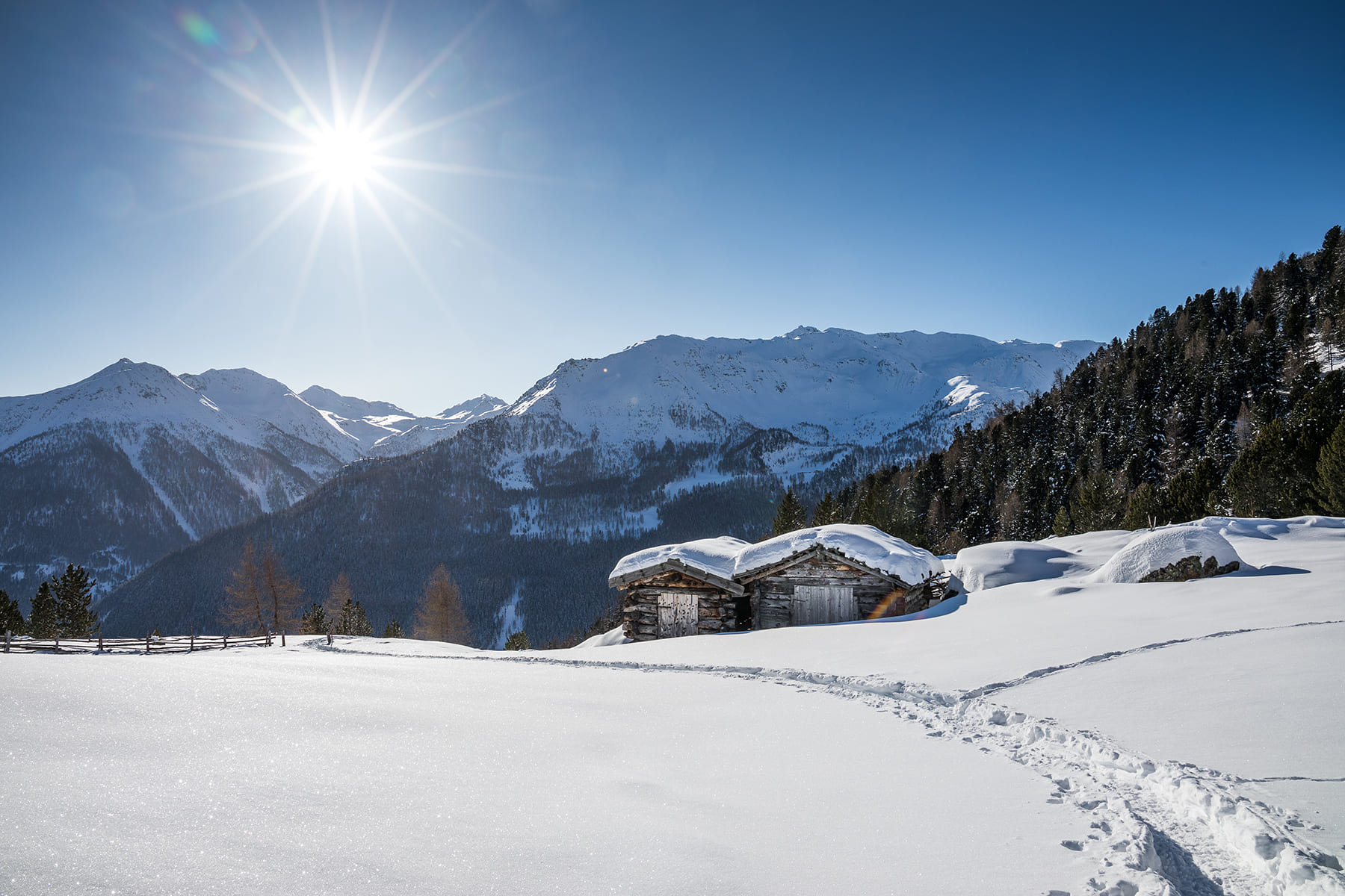 Winter im Stilfserjoch Nationalpark