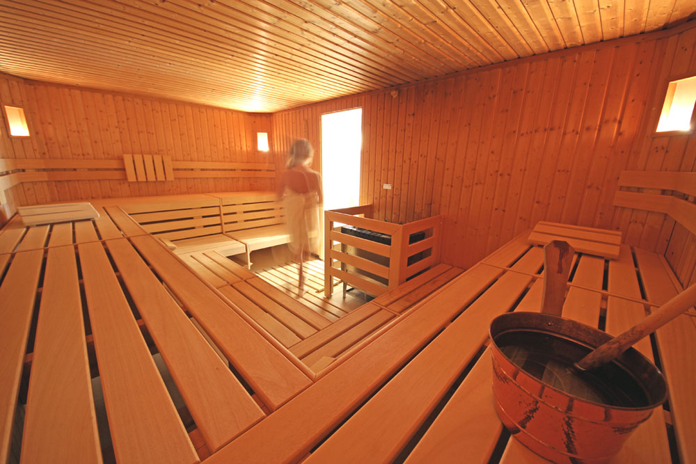Finnische Sauna