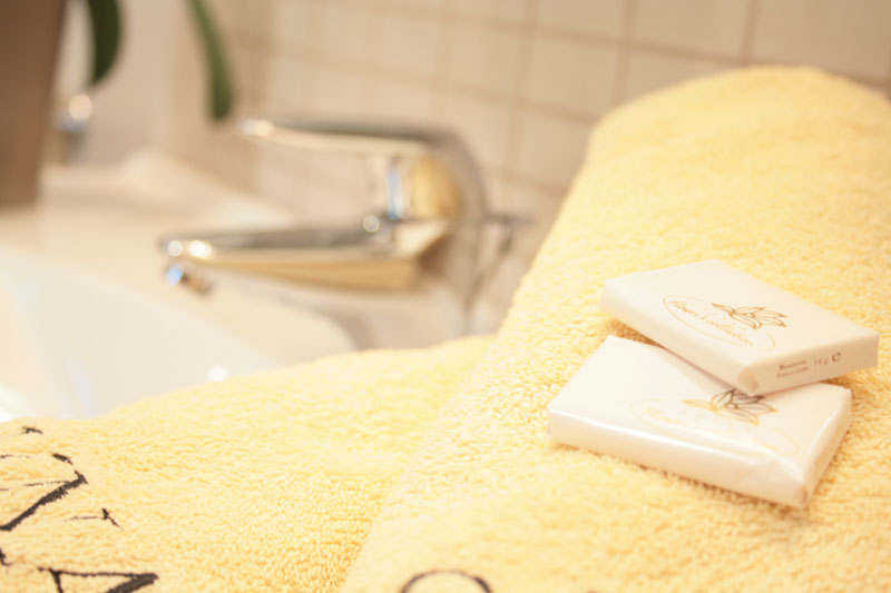 Momentaufnahme im Badezimmer